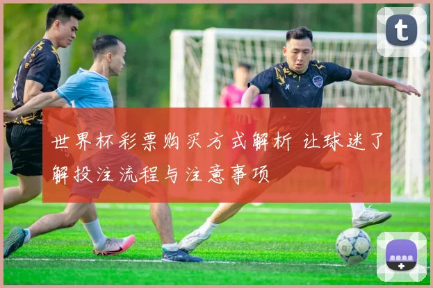 世界杯彩票购买方式解析 让球迷了解投注流程与注意事项